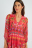 DERHY MELINA PRINTED MIDI DRESS