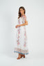DERHY MIREILLE PRINTED LONG DRESS