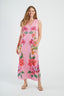 DERHY MIRTA PRINTED MAXI DRESS