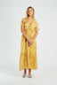 DERHY MADRUGADA PRINTED LONG DRESS
