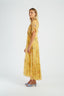 DERHY MADRUGADA PRINTED LONG DRESS
