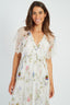DERHY MADRUGADA PRINTED LONG DRESS