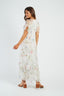 DERHY MADRUGADA PRINTED LONG DRESS
