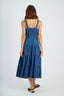 DERHY GILLY DENIM STRAPS DRESS