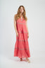 DERHY GRETA EMBROIDERED LONG DRESS