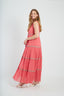 DERHY GRETA EMBROIDERED LONG DRESS