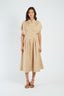DERHY GWENDOLINE PLAIN MIDI DRESS