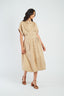 DERHY GWENDOLINE PLAIN MIDI DRESS