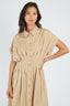 DERHY GWENDOLINE PLAIN MIDI DRESS