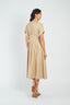 DERHY GWENDOLINE PLAIN MIDI DRESS