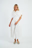 DERHY GWENDOLINE PLAIN MIDI DRESS