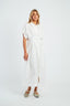 DERHY GWENDOLINE PLAIN MIDI DRESS
