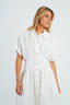 DERHY GWENDOLINE PLAIN MIDI DRESS