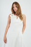 DERHY GWENOLA PLAIN MIDI DRESS