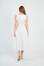 DERHY GWENOLA PLAIN MIDI DRESS