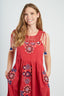 DERHY GLADIOLUS DRESS