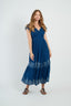 DERHY GLAMOROUS EMBROIDERED LONG DRESS
