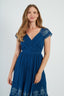 DERHY GLAMOROUS EMBROIDERED LONG DRESS