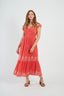 DERHY GLAMOROUS EMBROIDERED LONG DRESS