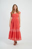 DERHY GLAMOROUS EMBROIDERED LONG DRESS