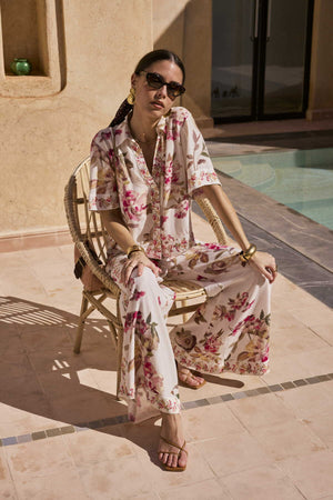 DERHY ANGELE PRINTED SHORT SHIRT