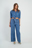 DERHY EDEN DENIM SHORT SHIRT