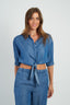 DERHY EDEN DENIM SHORT SHIRT