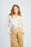 DERHY ELOUANNE EMBROIDERED BLOUSE