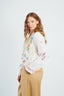 DERHY ELOUANNE EMBROIDERED BLOUSE