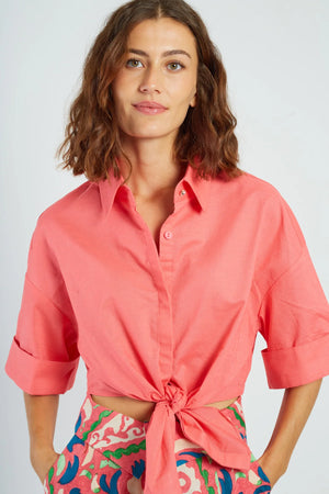 DERHY ELYJAH PLAIN SHORT SHIRT