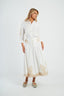 DERHY ERNESTINE EMBROIDERED LINEN SHIRT