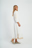 DERHY DIAMOND EMBROIDERED MID-LENGTH SKIRT