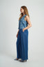 DERHY BAPTISTINE WIDE-LENGTH DENIM TROUSERS