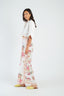 DERHY BELINDA WIDE-LENGTH PRINTED TROUSERS