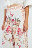 DERHY BELINDA WIDE-LENGTH PRINTED TROUSERS