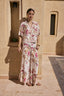 DERHY BELINDA WIDE-LENGTH PRINTED TROUSERS