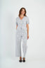 DERHY BERTHEA STRAIGHT-LEG TROUSERS IN ENGLISH EMBROIDERY