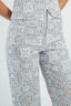 DERHY BERTHEA STRAIGHT-LEG TROUSERS IN ENGLISH EMBROIDERY