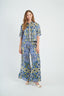 DERHY BERTILLE PRINTED WIDE-LEG TROUSERS