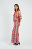 DERHY BERTILLE PRINTED WIDE-LEG TROUSERS