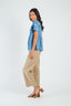 DERHY BETTINA PLAIN STRAIGHT STRETCH TROUSERS