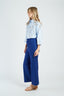 DERHY BETTINA PLAIN STRAIGHT STRETCH TROUSERS