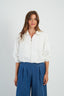 DERHY PLAIN SHORT JACKET WITH EYELET