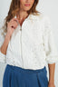 DERHY PLAIN SHORT JACKET WITH EYELET