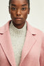 STRAIGHT CUT DOUBLE-FACE WOOL COAT - LANAIA