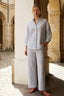 DERHY BERTHEA STRAIGHT-LEG TROUSERS IN ENGLISH EMBROIDERY