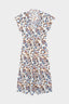 LONG FITTED PRINTED DRESS - PHILAE