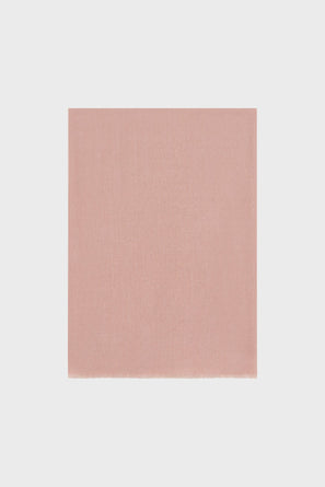 WOOL AND CASHMERE SCARF WITH LUREX - ROSETTE