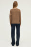 HEATHERED WOOL CREW NECK SWEATER - ELEAN