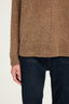 HEATHERED WOOL CREW NECK SWEATER - ELEAN